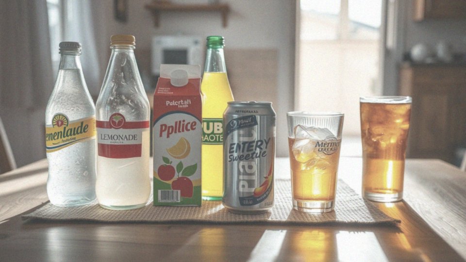 W jakich napojach występują cukry proste?