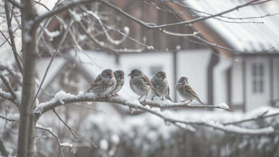 Czy wróbel odlatuje na zimę? Fakty o przetrwaniu tych ptaków