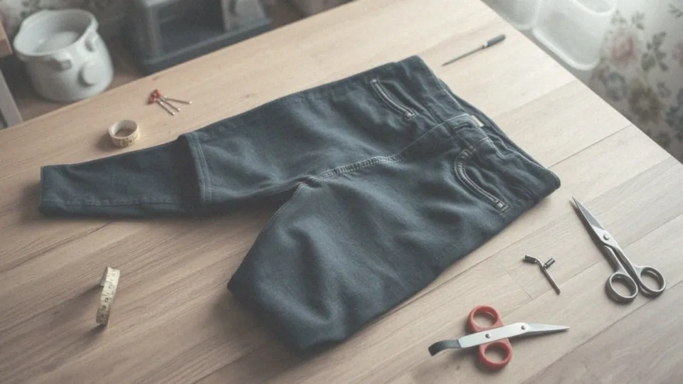 Jak zwęzić spodnie w kroku? Praktyczny poradnik krok po kroku