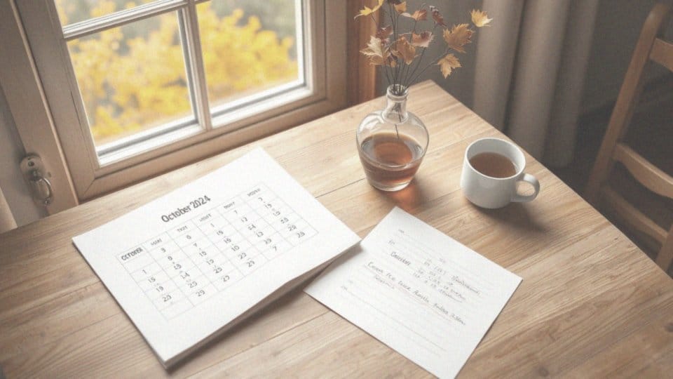 Kalendarz na październik – ważne daty i święta