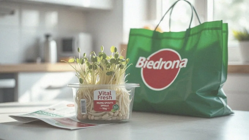 Kiełki fasoli mung Biedronka – dostępność, cena i promocje