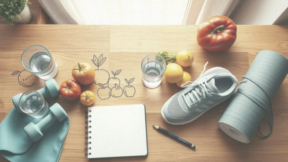 Zdrowy styl życia w rysunkach – jak ilustracje promują zdrowe nawyki